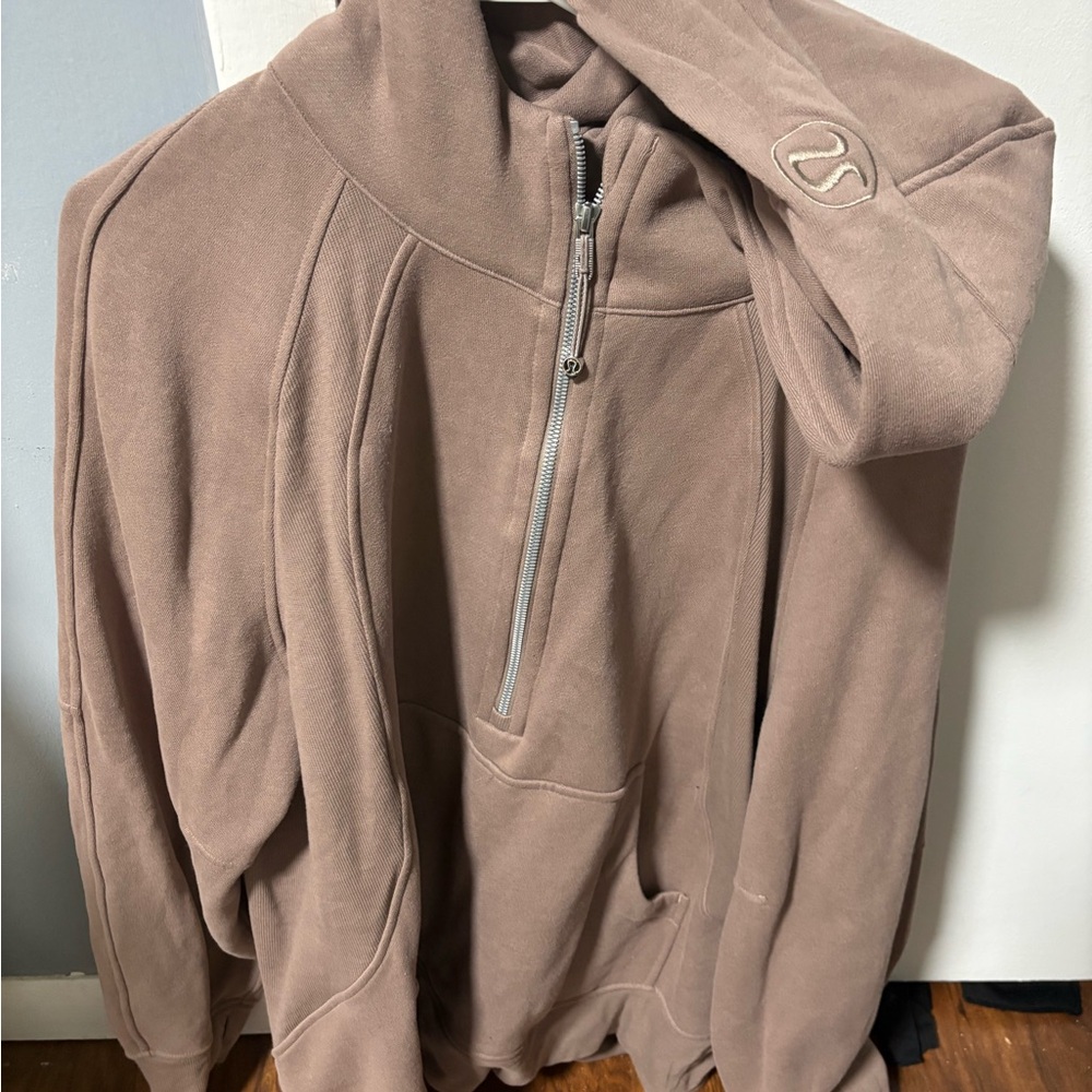 lululemon athletica Taupetastic Half-Zip Hoodie